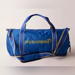 NWT Free People Movement Good Sport Duffle Bag Athletic Blue Gym Exercise Tennis